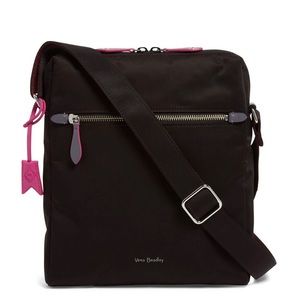 Vera Bradley Midtown Hipster black crossbody